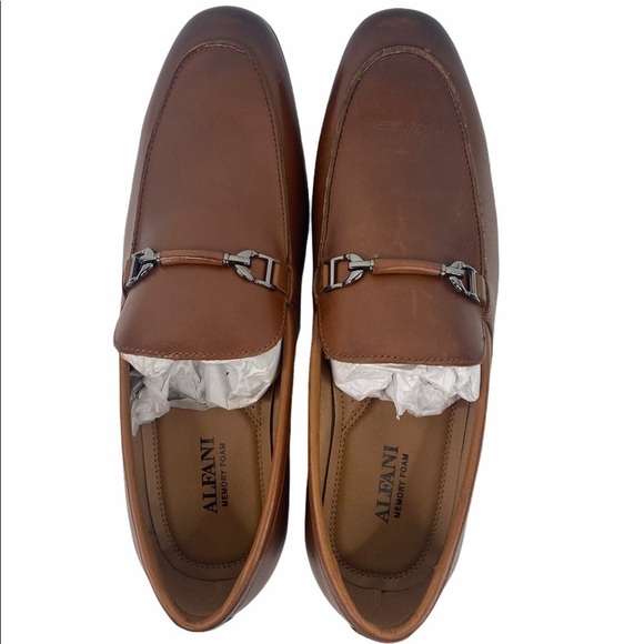Alfani Truman Tan Bit Slip On Loafer Shoes main image 4
